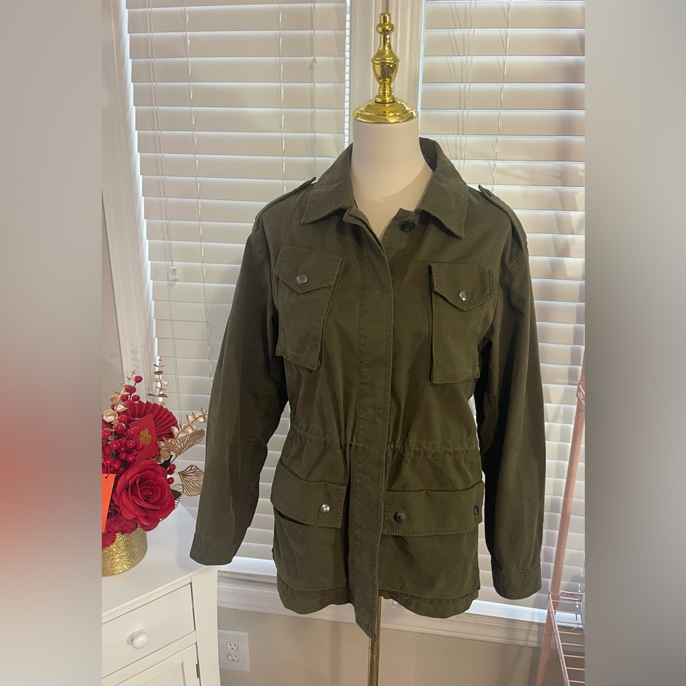Banana Republic Khaki Women's Utility Jacket
